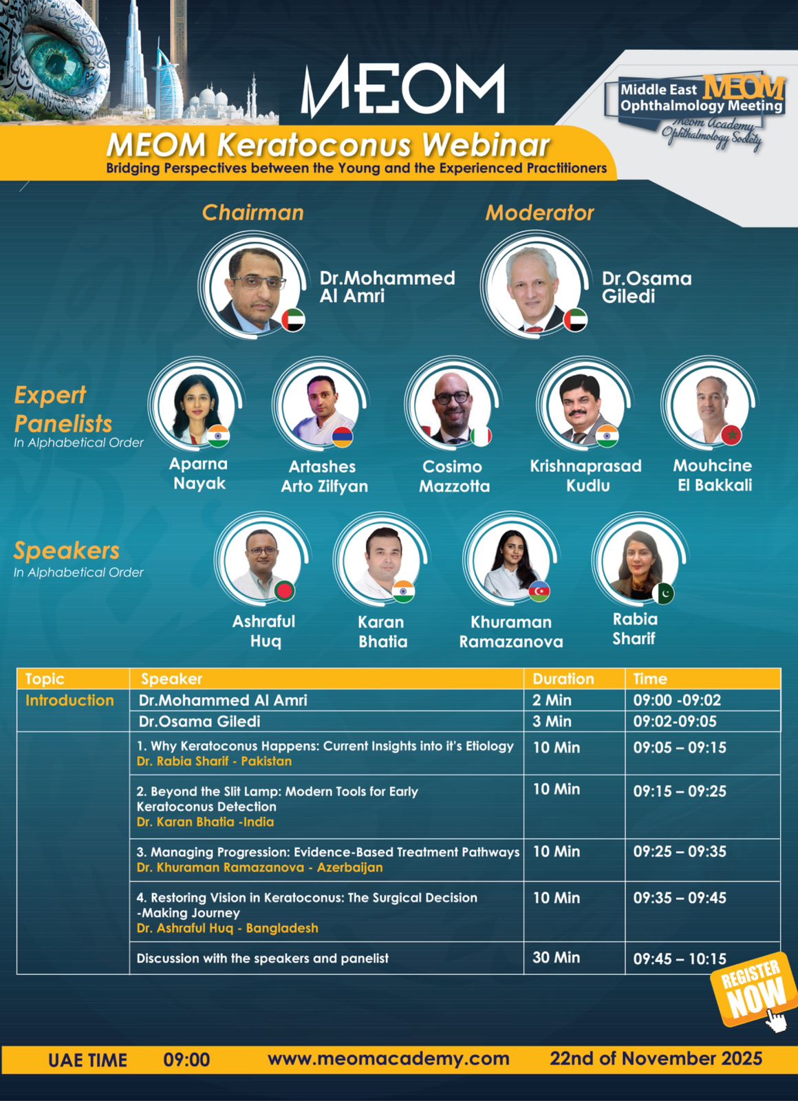 Meom Keratoconus webinar